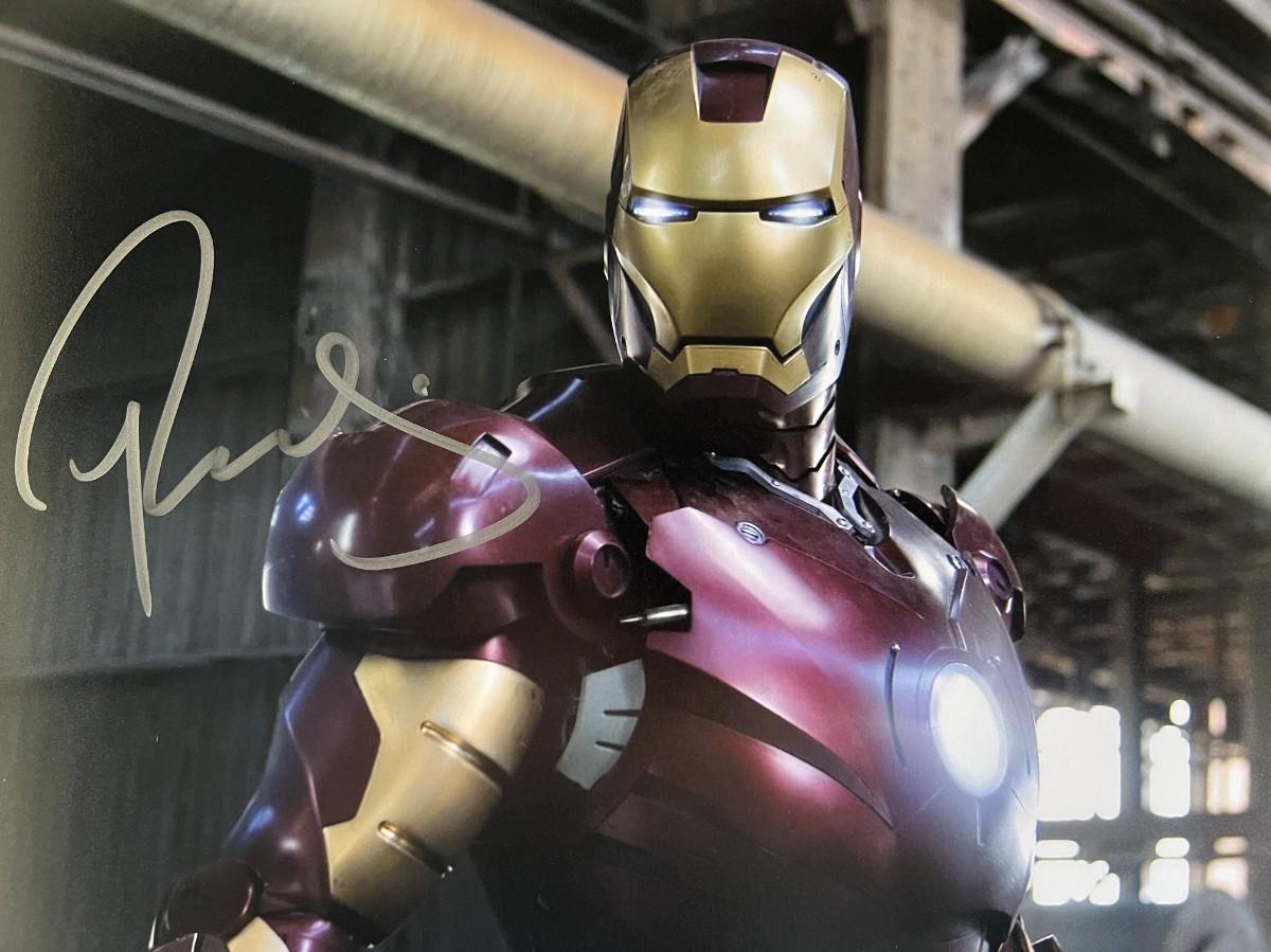 Iron Man Robert Downey Jr. signed movie photo | EstateSales.org