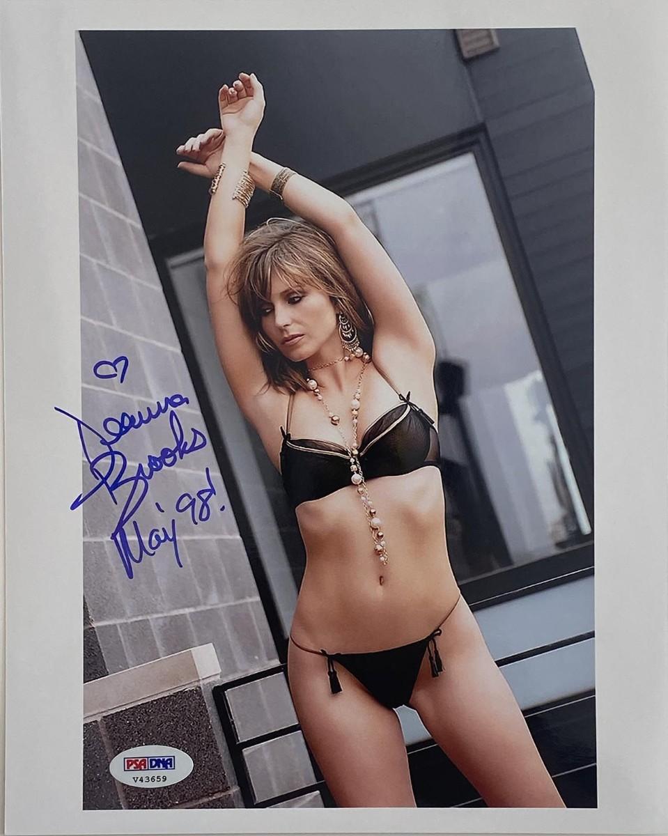 Playboy model Deanna Brooks signed photo | EstateSales.org
