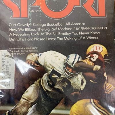 Sport Magazine 1971 Curt Gowdy Issue