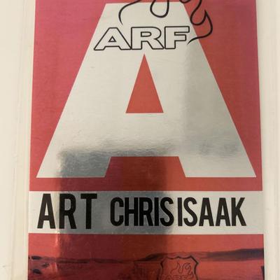 Chris Isaak ARF Backstage Pass