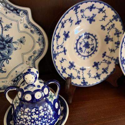 Scandinavian China Pottery Lot Finland Sweden Denmark Holland