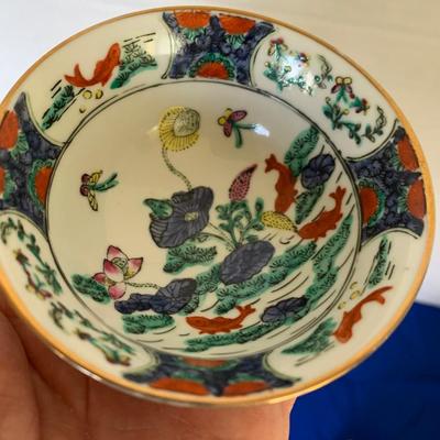 Early Signed Antique Asian Pottery Lot