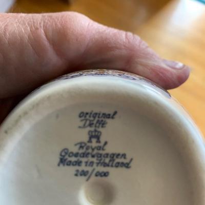 Maryland Delft Ginger Jar