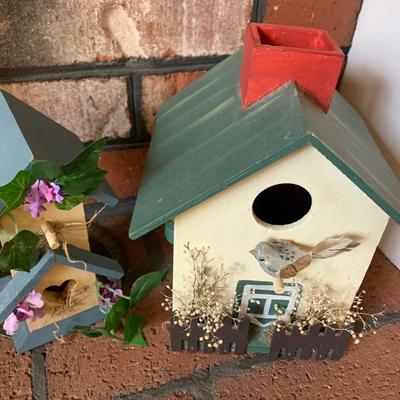 Birdhouse Decor Lot