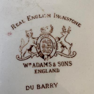 Adam & Sons Ironstone Platter Du Barry