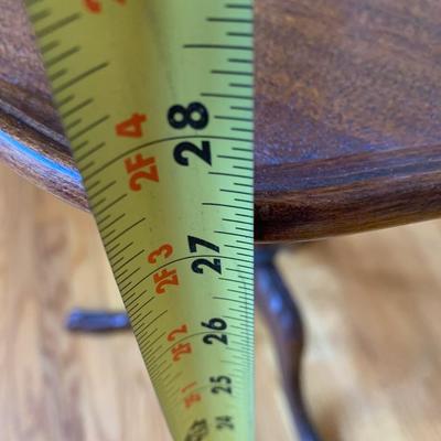 Mahogany Pie Crust Table