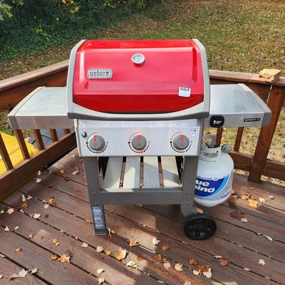 Weber GS4 Spirit II iGrill3 Ready with Tank and Cover