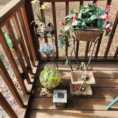 Patio Garden Decor Plant Stands