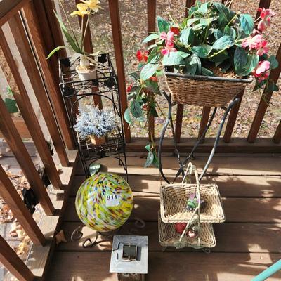 Patio Garden Decor Plant Stands