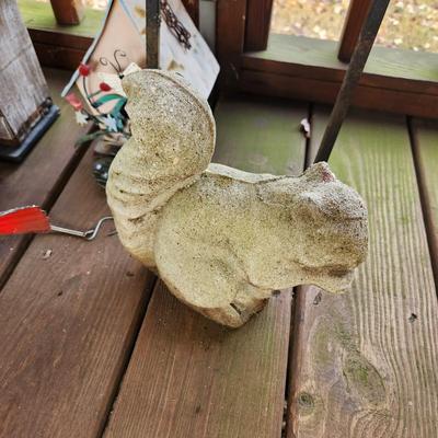 Bird Houses Shepherd Hooks Wind Chimes Yard art 7 pieces