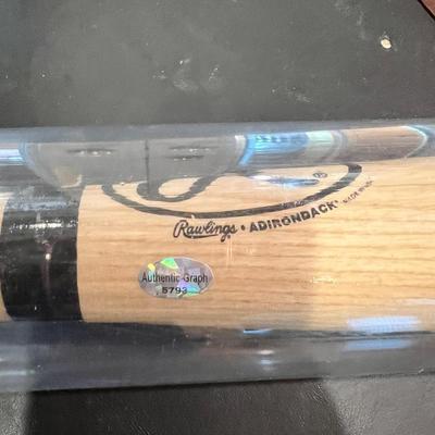 Stan Musial Autographed Bat w Authenticity Certificate