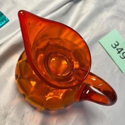 Blenko Persimmon Pitcher