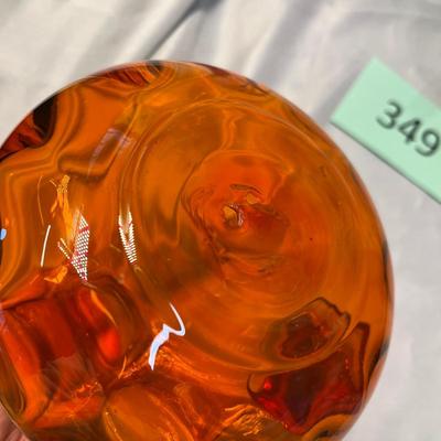 Blenko Persimmon Pitcher