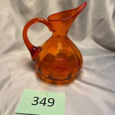Blenko Persimmon Pitcher