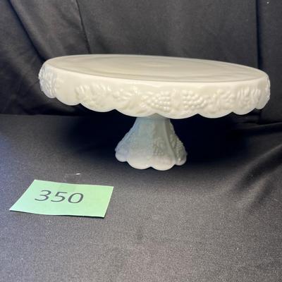 Westmoreland Paneled Grape Cake Stand