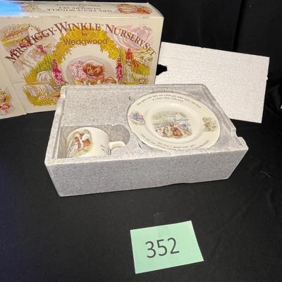Wedgwood Childs mug & plate