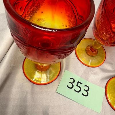 4 Bicentennial Goblets