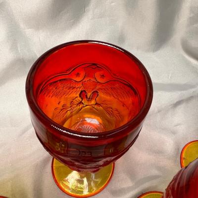 4 Bicentennial Goblets