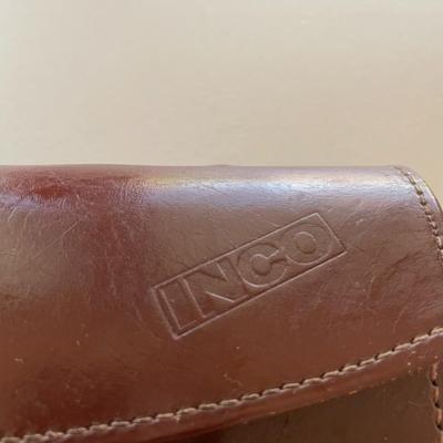 Brown Leather Purse / Handbag - INCO