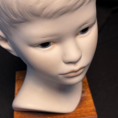 Cybis Boy Porcelain head