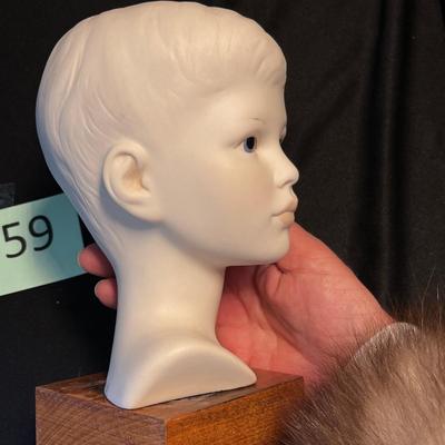 Cybis Boy Porcelain head