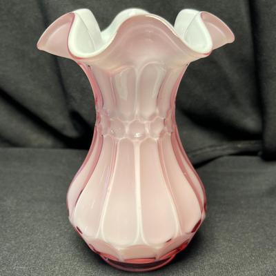 Fenton Dusty Rose Vase