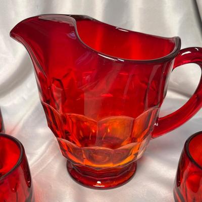Viking Georgian Pattern Pitcher & tumbler set