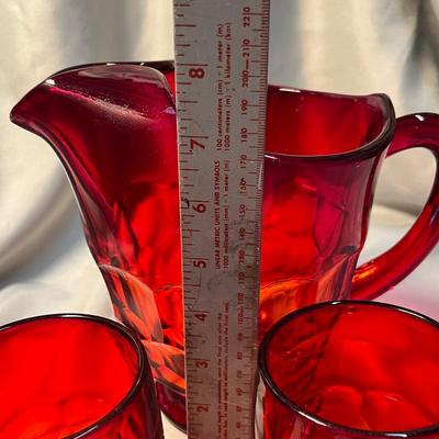 Viking Georgian Pattern Pitcher & tumbler set