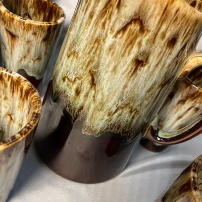 Drip glaze Pitcher & tumbler set