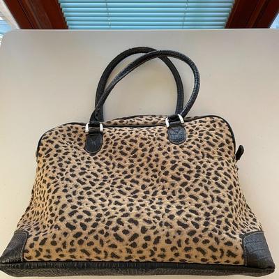 Leopard Print Purse