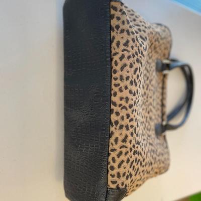 Leopard Print Purse