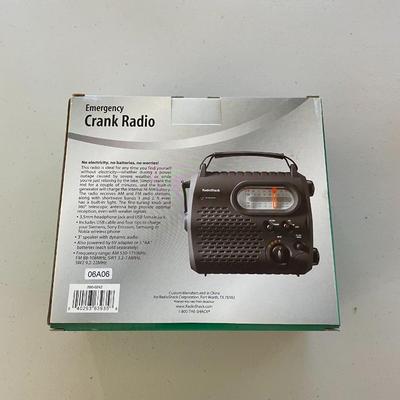 Emergency Crank Radio