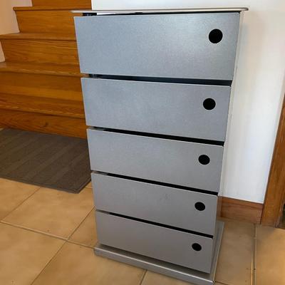 5 Drawer Metal Chest / Cabinet