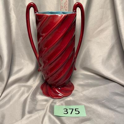 Red Wing Vase