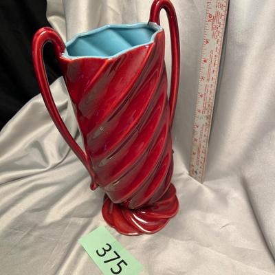 Red Wing Vase