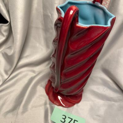 Red Wing Vase