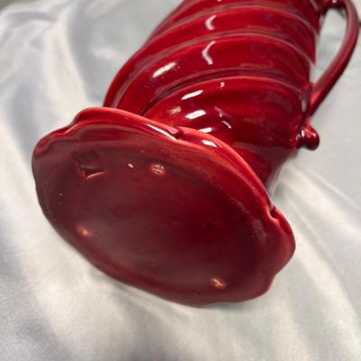 Red Wing Vase