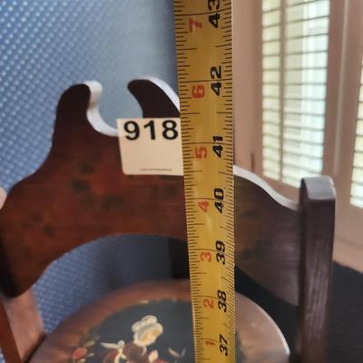 Vintage 3 tier Wood Folding Pie Stand 42" Tall 10" Diameter