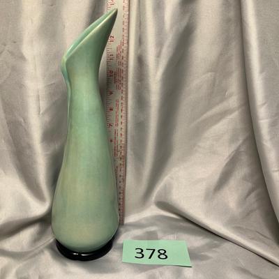 Rare FRANKOMA Signed Turquoise vase