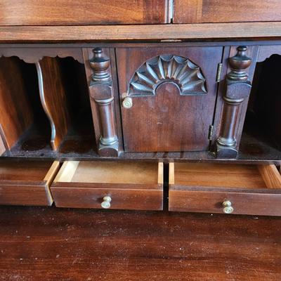 Vintage Secretary Desk  31x16x78