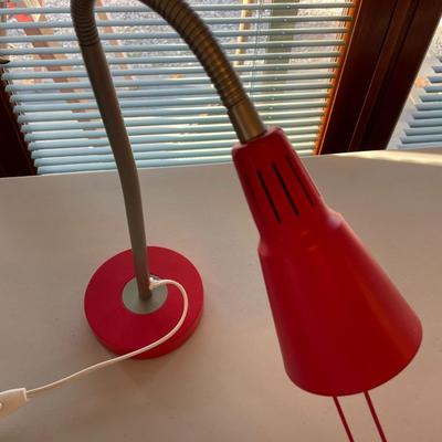 Red Desk Lamp