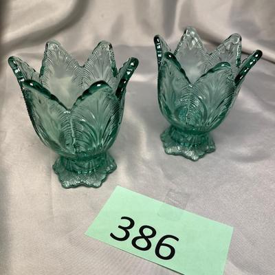 Fenton Candle Holders