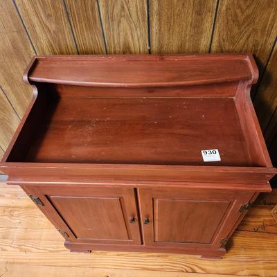 Vintage Solid Wood  Dry Sink 31x16x36