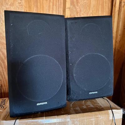 Pair of Aiwa Speakers SX-ZR330