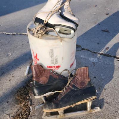 Vintage His and hers skates!