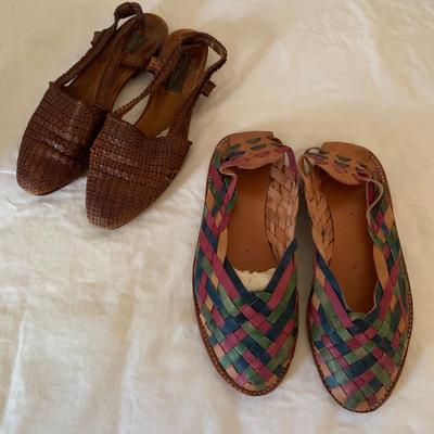 Vintage Ladies Pumps, Leather Boots, and More, Sz 8.5/9 (UB1-KW)