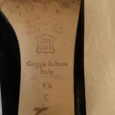 Vintage Ladies Pumps, Leather Boots, and More, Sz 8.5/9 (UB1-KW)
