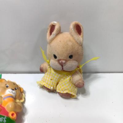 Baby's First Christmas 1989 Ornament with Flocked mouse
