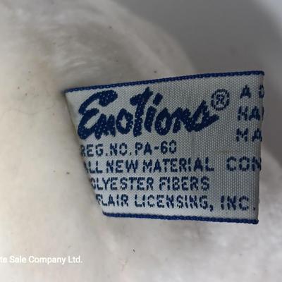 Vintage Emotions Mattel Snuggles The Seal White Baby Stuffed Animal Plush 1984
