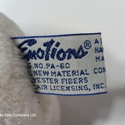 Vintage Emotions Mattel Snuggles The Seal White Baby Stuffed Animal Plush 1984